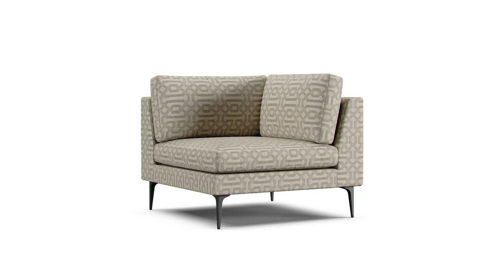 Sunbrella® Fretwork Pewter