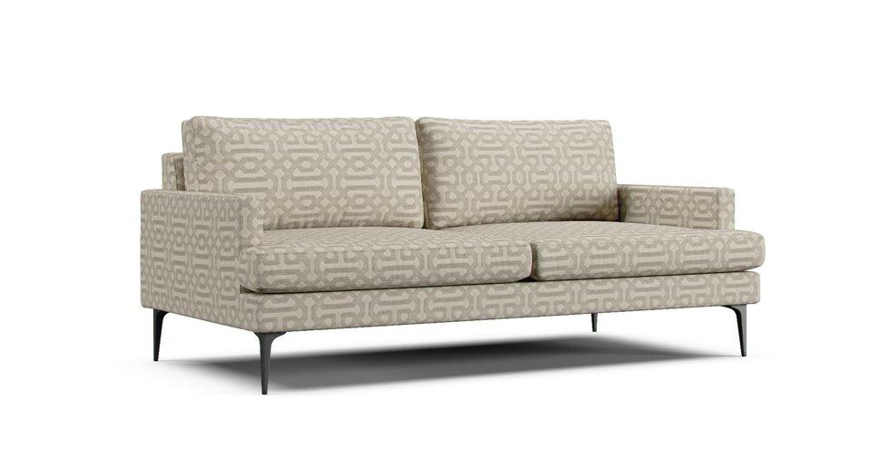 Sunbrella® Fretwork Pewter