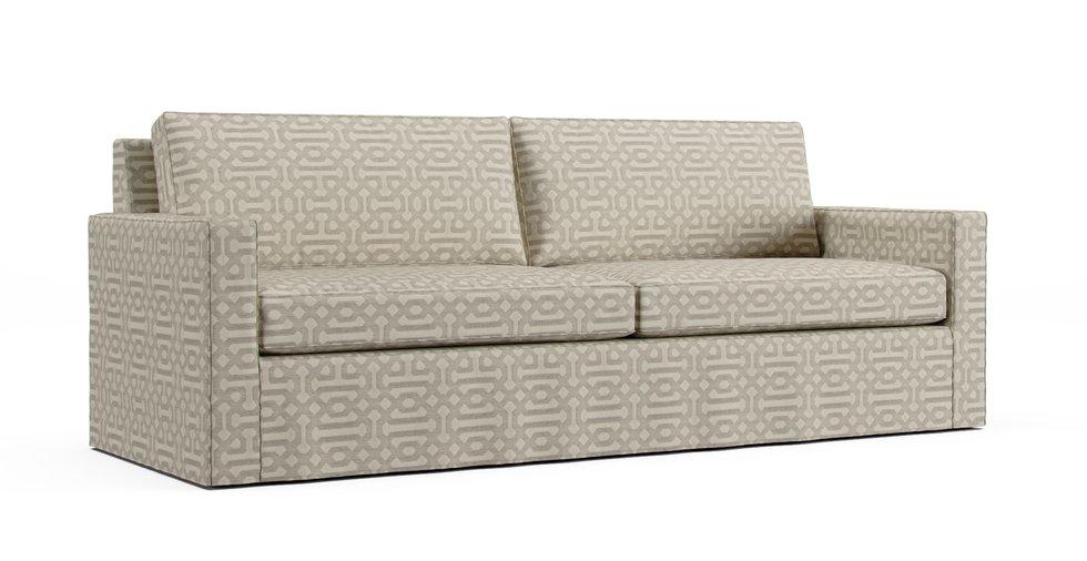 Sunbrella® Fretwork Pewter