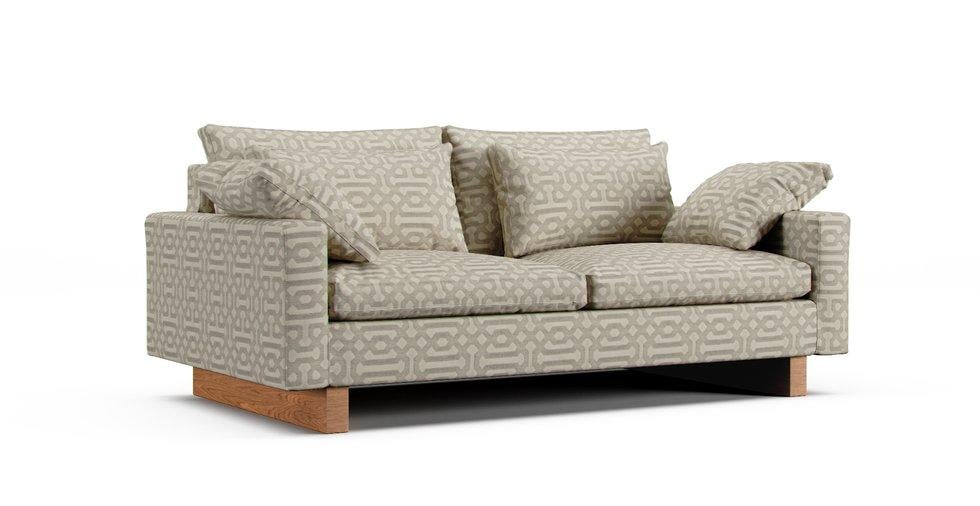 Sunbrella® Fretwork Pewter