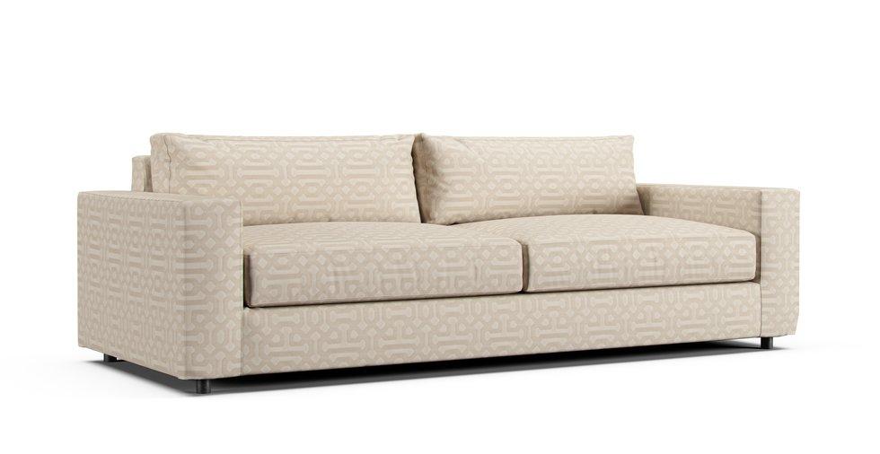 Sunbrella® Fretwork Flax